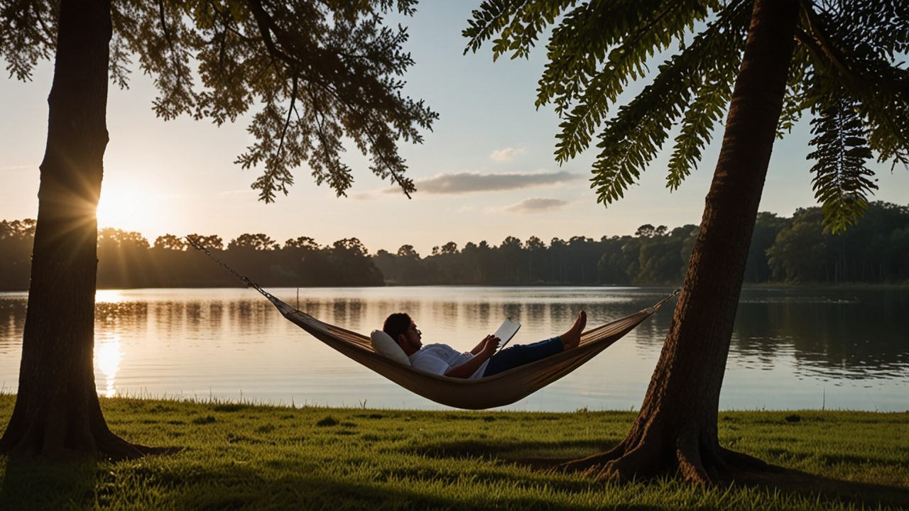 Redescobrindo a tranquilidade: um momento de conexão com você mesmo